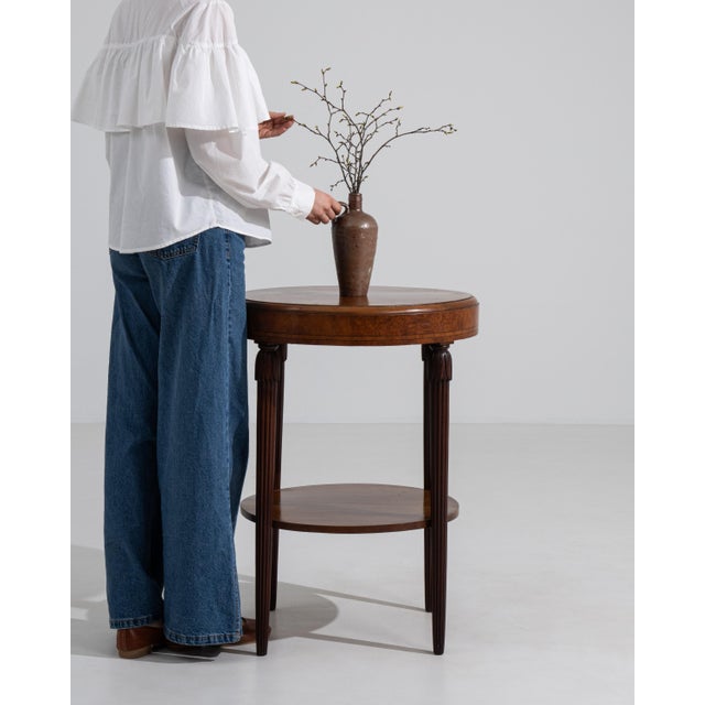 French Art Deco Bouillotte Side Table, Circa 1920 France For Sale - Image 12 of 12