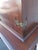 Chippendale Early 1920s Tall China Cabinet Cupboard With Brass Accent 6453 For Sale - Image 15 of 18