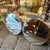 Metal Two 1980s Gio Ponti Style Mid-Century Modern Gilt Metal Round Wall Mirrors For Sale - Image 7 of 12