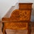 1930s French Louis XV Satinwood Floral Inlay Cylinder Secretary Writing Desk For Sale - Image 18 of 18