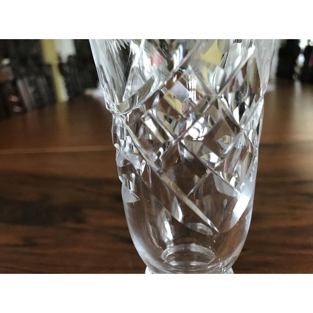 Crystal Vases, 1970s, Set of 2 For Sale - Image 13 of 18
