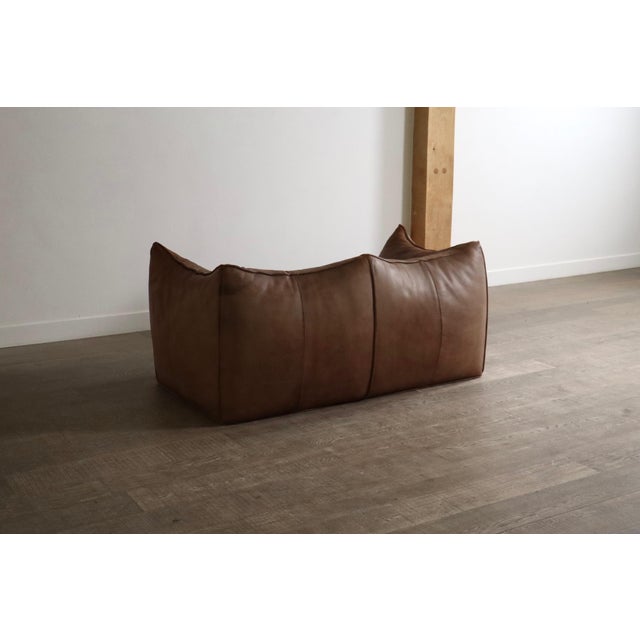 Le Bambole Sofa in Leather by Mario Bellini for B&b Italia, 1970s For Sale - Image 11 of 15