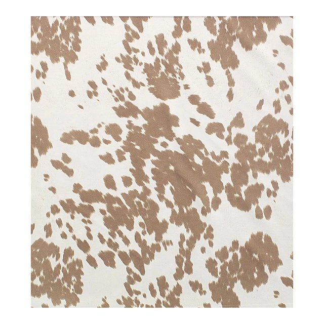 The House of Scalamandré Pony Fabric, Palomino For Sale