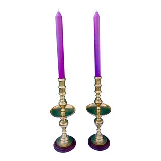 Vintage Used Den Floor Candle Stands Chairish
