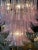 Modern Pink Murano Style Glass Saddle Form Chandelier For Sale - Image 4 of 8
