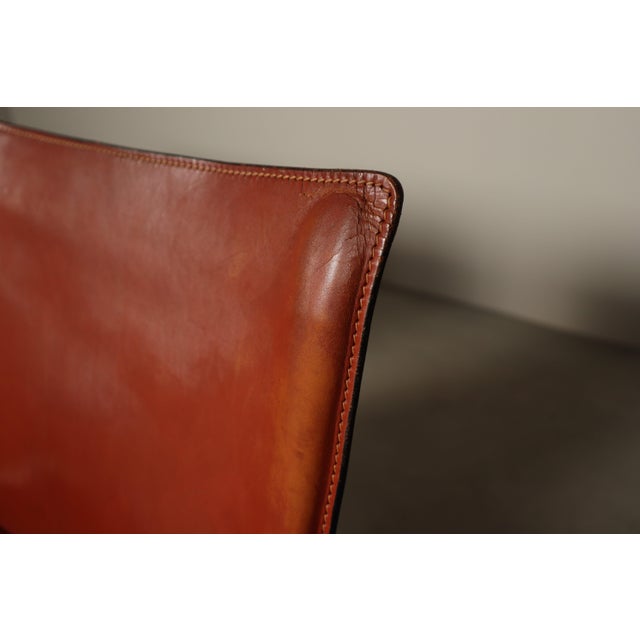 Vintage Cab 412 Dining Chairs by Mario Bellini for Cassina, 1970s, Set of 4 For Sale - Image 9 of 16