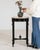 French 19th Century France Napoleon III Black Wood Console Table For Sale - Image 3 of 11