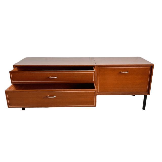 Wood Vintage Kempkes Lowboard from Deens, 1960s For Sale - Image 7 of 10