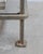 Vintage Claudio Rayes Two-Tier Metal and Glass Side Table For Sale - Image 4 of 8