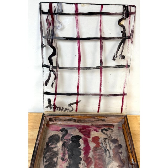 Modern Purvis Young (1943–2010), Untitled (Window Assemblage) For Sale - Image 3 of 18