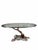A striking vintage sculptural table by La Barge, designed and handmade in Thailand. This distinctive piece features an...