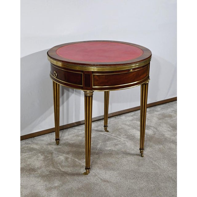 Louis XVI Mahogany Bottle Table, 18th Century For Sale - Image 3 of 18