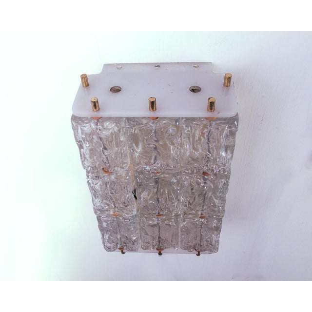 Vintage Italian Murano Glass Wall Sconce from Barovier & Toso, 1950s For Sale - Image 6 of 8