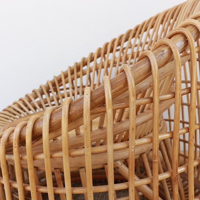 Wood Contemporary Kiri Rattan Chair For Sale - Image 7 of 10