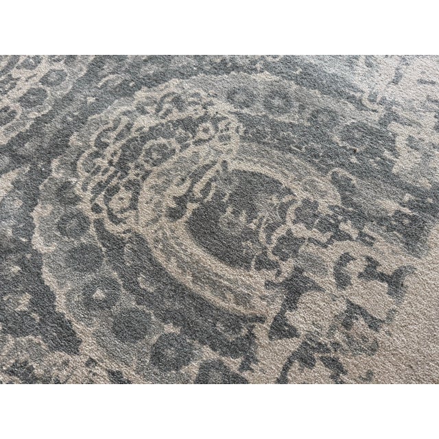 10ft 2in × 13ft 10in Pottery Barn Bosworth Printed Rug For Sale In San Francisco - Image 6 of 11