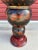 Hand Painted Wood Urn Decor For Sale - Image 4 of 8