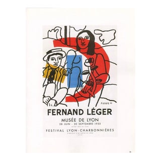 Fernand Leger Lithograph for Expo 1956 Art in Posters 36 Mourlot For Sale