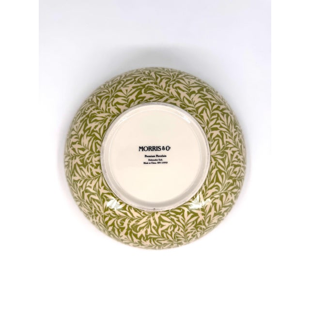 Morris & Co. Morris & Co. Strawberry Thief Porcelain Soup Bowls - Set of 4 For Sale - Image 4 of 10
