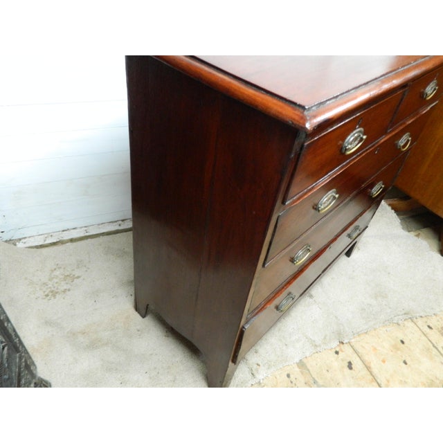 Victorian Mahogany Chest of Drawers, 1890s For Sale - Image 16 of 18