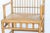 Pair Italian Large Bamboo & Rattan Chairs For Sale - Image 4 of 11