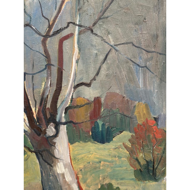 Bo Alnerud, Tree, 1947, Oil on Panel For Sale - Image 7 of 18