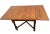 Arts & Crafts Antique Expanding Pub Kitchen Table Barley Twist Legs Quarter Sawed Tiger Oak For Sale - Image 3 of 14