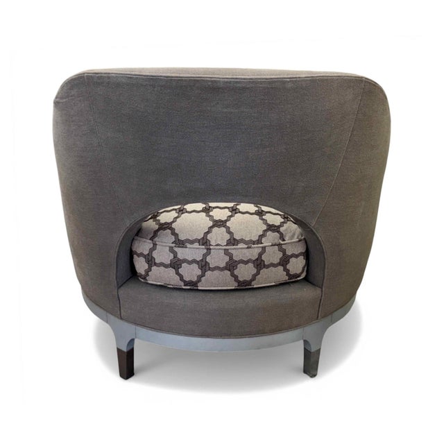 2010s Baker Carnelian Sculptural Lounge Chairs by Jean-Louis Denoit, a Pair For Sale - Image 5 of 16