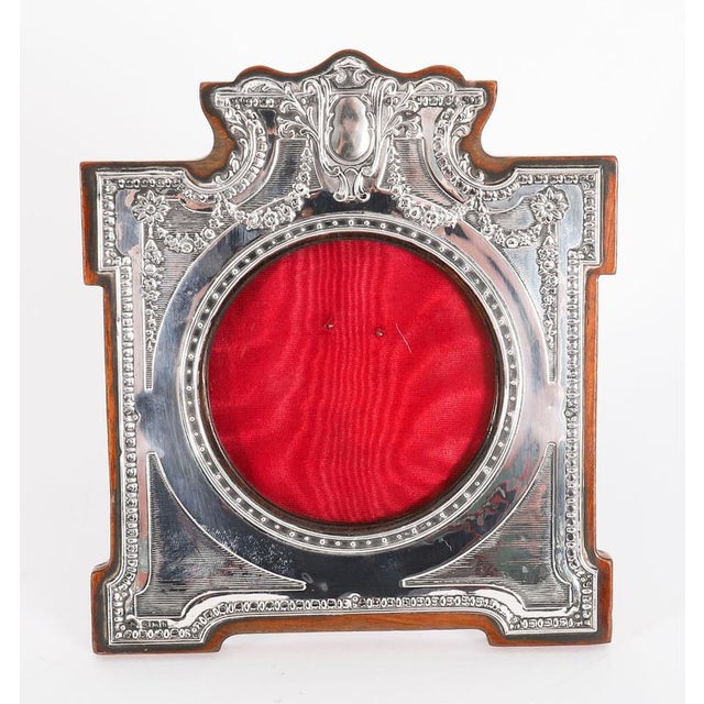 Antique Sterling Silver Photo Frames, 1890s, Set of 2 For Sale - Image 9 of 18