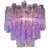 Modern Lavender "Tronchi" Murano Glass Tube Form Chandelier For Sale