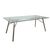 Glass and Silver Metal Dining Table from Rolf Benz For Sale - Image 11 of 11