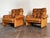 Animal Skin 1970s C & B Italia Leather Lounge Chairs For Sale - Image 7 of 12