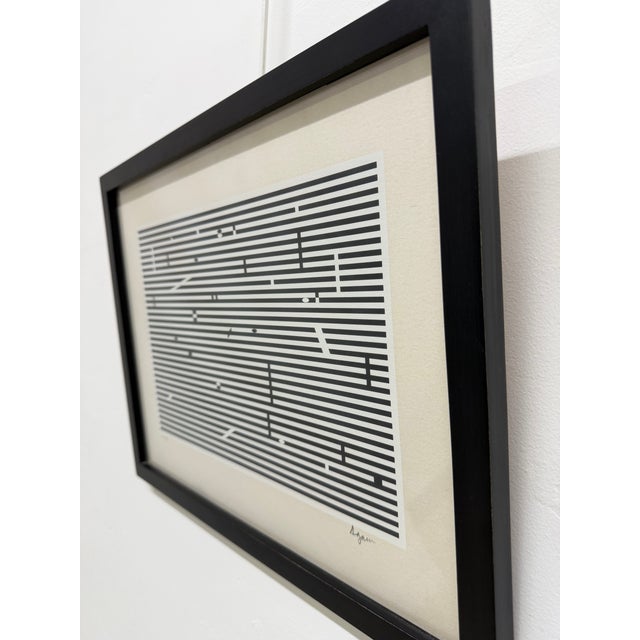 Yaacov Agam Original Double Metamorphosis Lithograph, Hc 7/9 Signed For Sale In Miami - Image 6 of 15
