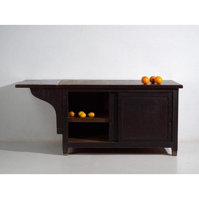 Japanese Worktable in Wood For Sale - Image 3 of 13