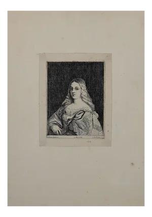 Lucas Vorsterman the Younger, Portrait, Etching, 19th-Century
