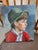 Capture a slice of American history with this original October 1940 oil portrait of Keith Hale, signed by artist Lillian...
