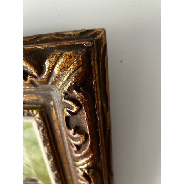 Vintage Still Life Conch Oil Painting in Hand Made Frame For Sale - Image 10 of 11
