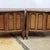 Brown 1970s Romweber Burl Wood & Walnut Bow-Front Nightstands or End Tables – Pair For Sale - Image 8 of 11
