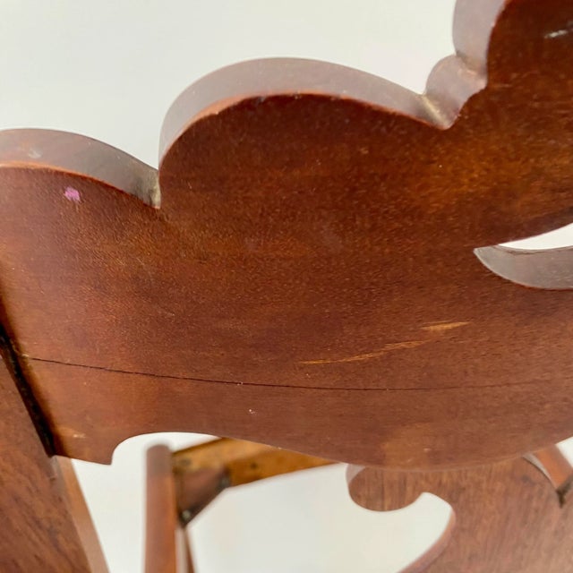 African American Furniture Craftsman Thomas Day Side Chairs Circa 1850s For Sale - Image 11 of 12