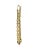 This elegant Vintage Signed TRIFARI Gold Tone Necklace features a rectangular link chain design and includes extension to...
