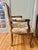 1980s Late 20th Century Italian Louis XV Style Armchair With Carved Wood Polychrome Finish and Custom Upholstery For Sale - Image 5 of 15