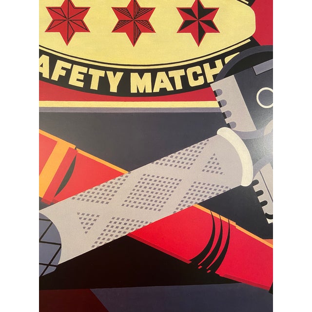 This painting was reproduced on a US Post Office stamp. It states on the bottom of the poster in small type Gerald Murphy,...