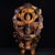 Late 19th Century Large Carved Faux Horn Bodhisattva Riding Dragon Sculpture For Sale - Image 4 of 10