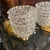 Two 1990 Barovier Style Mid-Century Modern Brass and Rostrato Glass Wall Sconces 8 For Sale - Image 10 of 11