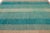Teal Modern Expressionist Flat-Weave Room Size Wool Rug For Sale - Image 10 of 13