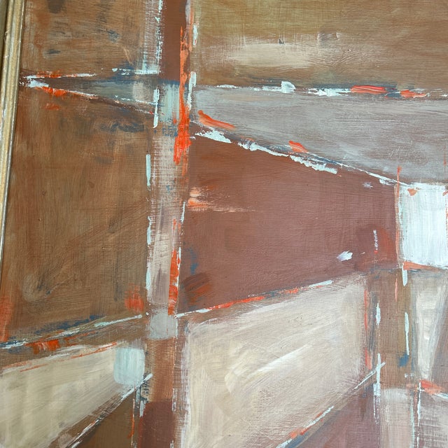 Contemporary Original Stephen Heigh Abstract Painting “Terra Cotta” For Sale - Image 4 of 5