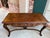 Antique French Center Library Table Louis XV Carved Oak Rococo Parquetry C1890 For Sale - Image 13 of 18