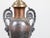 Gray 19th Century English Tôle Amphorae Shaped Table Lamps on Lucite Bases - a Pair For Sale - Image 8 of 12