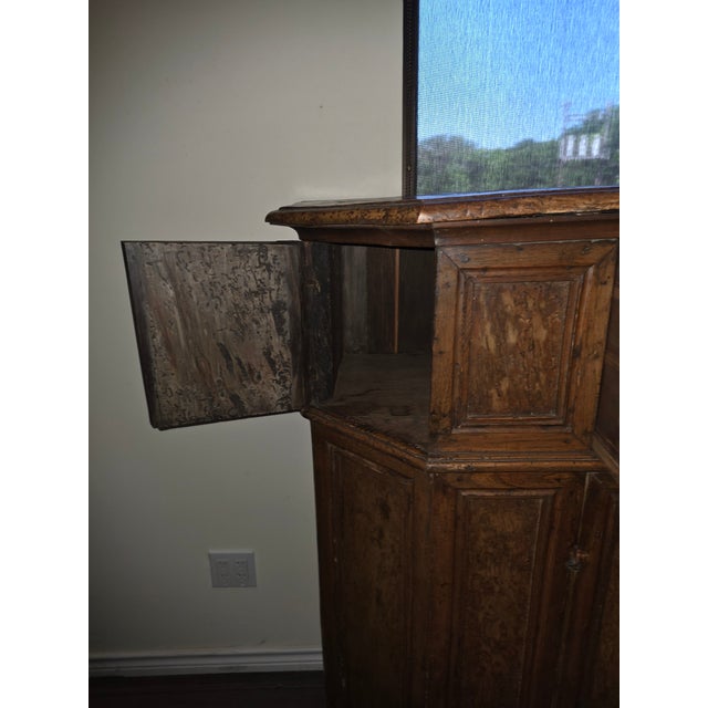 Brown 18th C Tuscan Cabinet For Sale - Image 8 of 13
