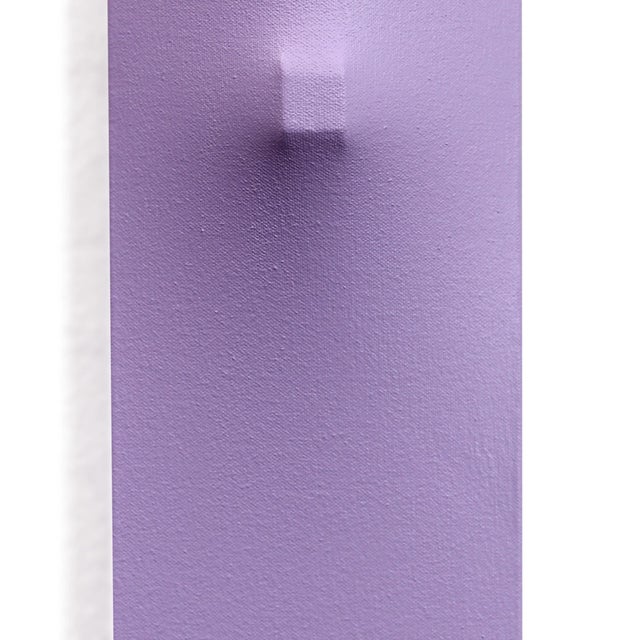 Paint Light 7421dp - Contemporary Multi-Dimensional Minimalist Abstract Sculptural Art Artwork by Len Klikunas For Sale - Image 7 of 9