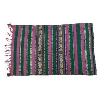 Jaspe Corte Guatemalan Pillow Cover For Sale